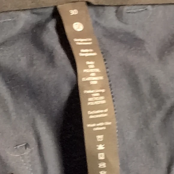 Lululemon Athletica Mens Blue Chino-Like Athletic Straight Leg Pants Size 30 - Picture 8 of 8